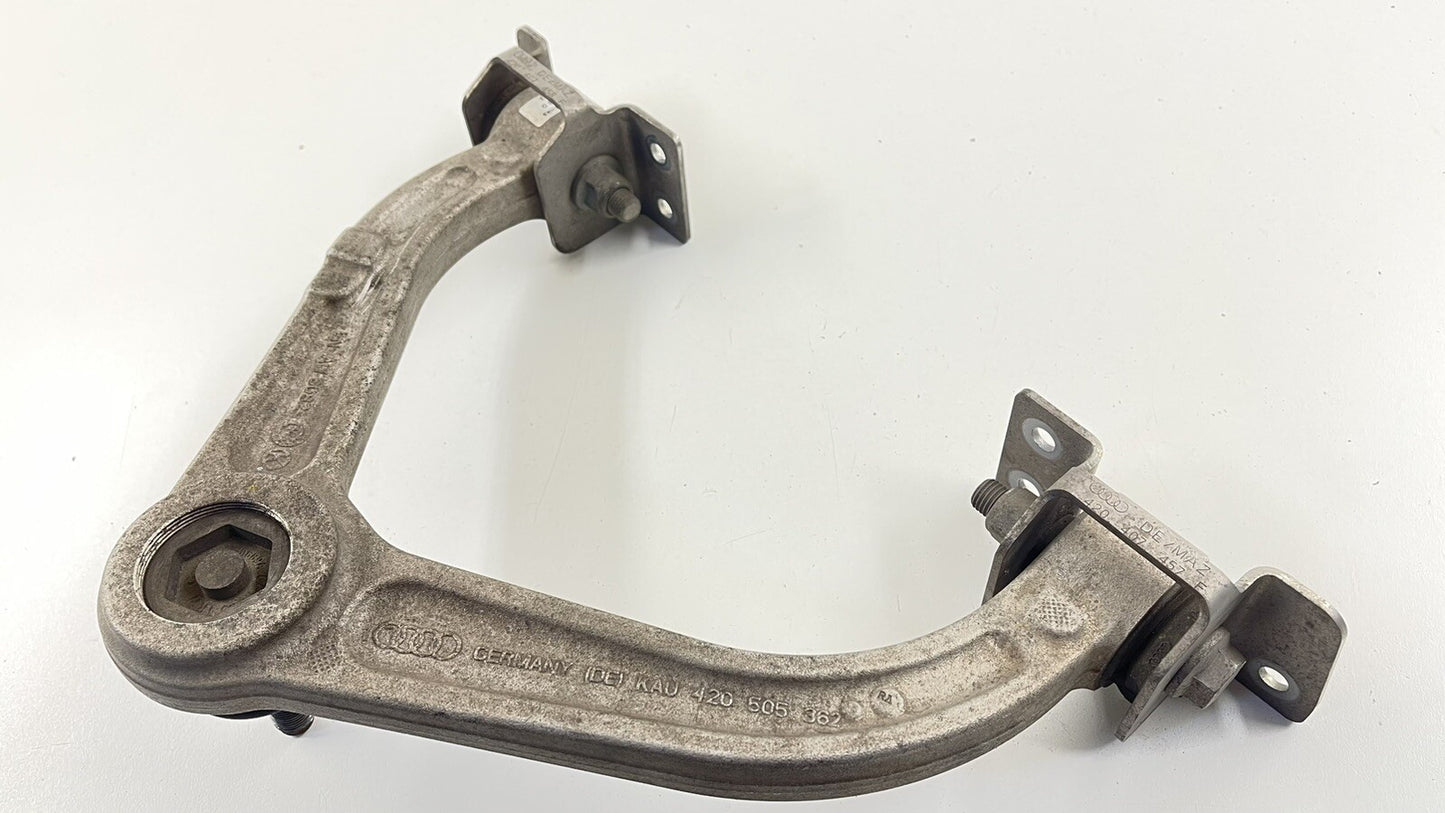 08-15 AUDI R8 SPYDER DRIVER LEFT REAR UPPER CONTROL ARM 420 505 323 D OEM