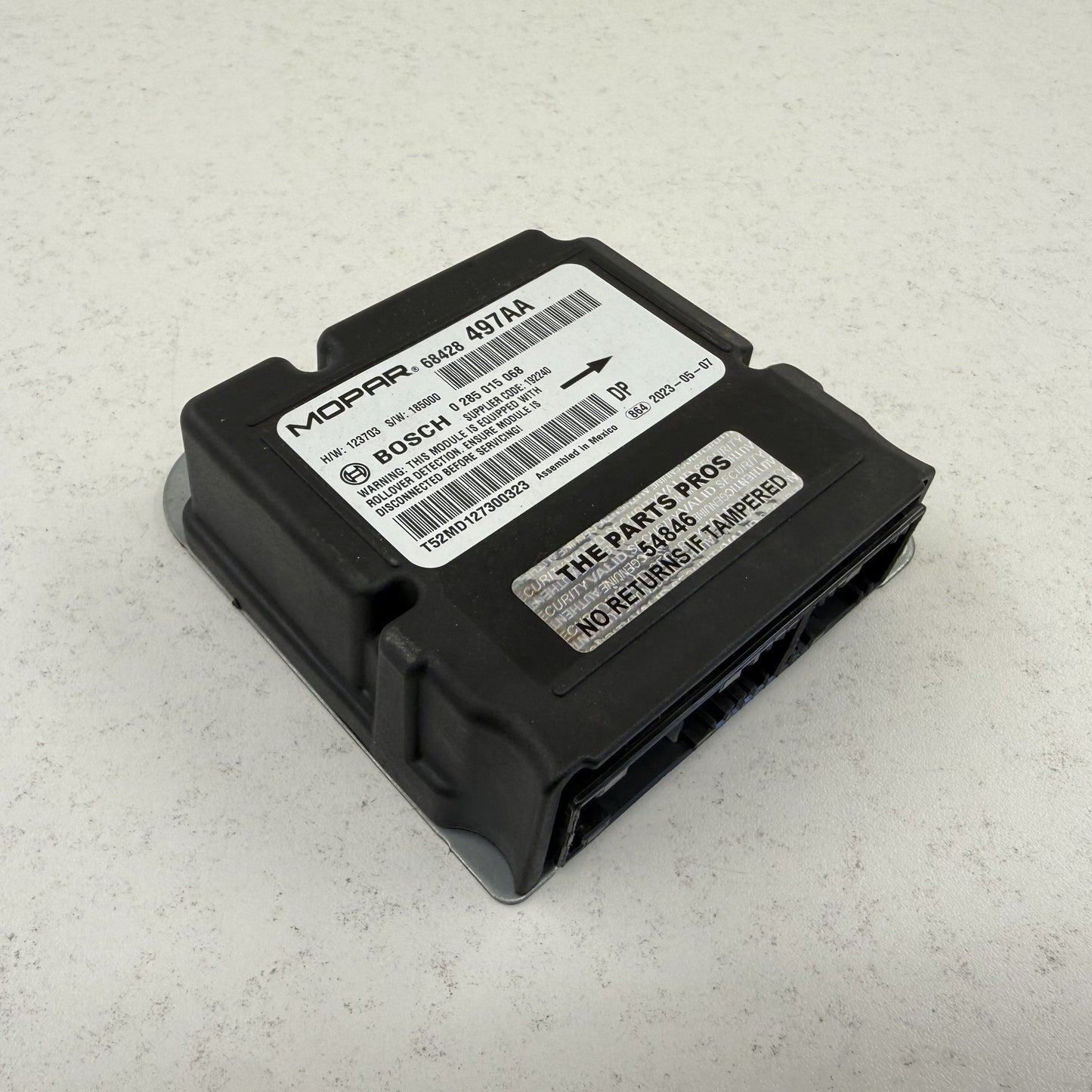2019-2024 Ram 4500 5500 Airbag Air Bag SRS Restraint Module 68428497AA OEM