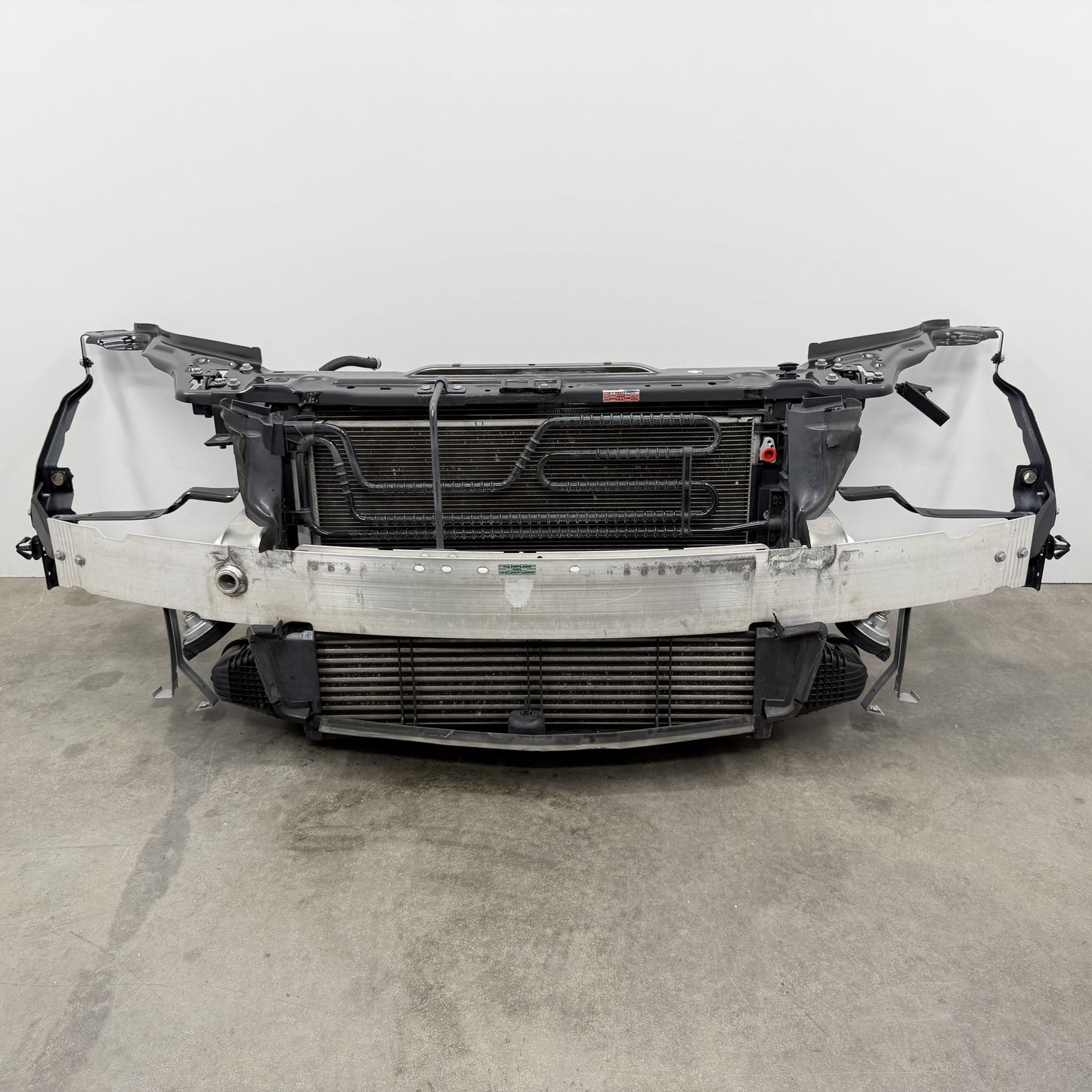 2012-2014 Mercedes C250 W204 Radiator Support Cooling Pack Rebar Assembly OEM