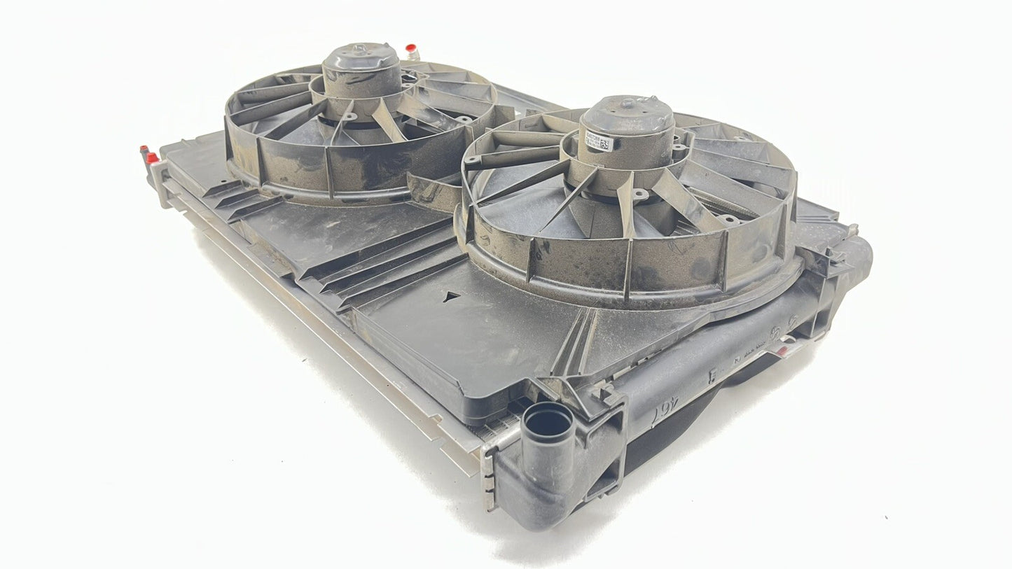 01-04 CHEVROLET CORVETTE C5 Z06 MANUAL RADIATOR CONDENSER FAN ASSEMBLY OEM