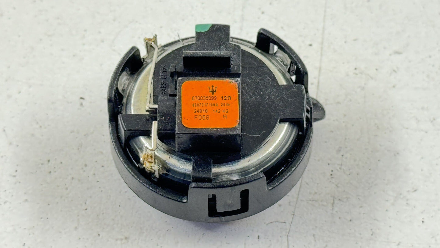14-23 MASERATI GHIBLI TWEETER SPEAKER 670035099 OEM