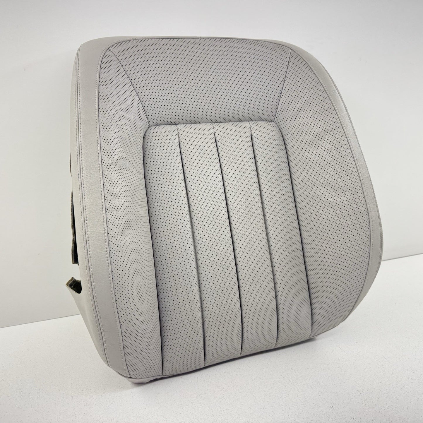 12-14 Mercedes W218 CLS550 Right Front Upper Seat Cushion Leather Gray OEM