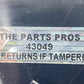 24-25 ACURA INTEGRA TYPE S LEFT REAR TRUNK TAIL LIGHT COVER BEZEL PANEL TRIM OEM
