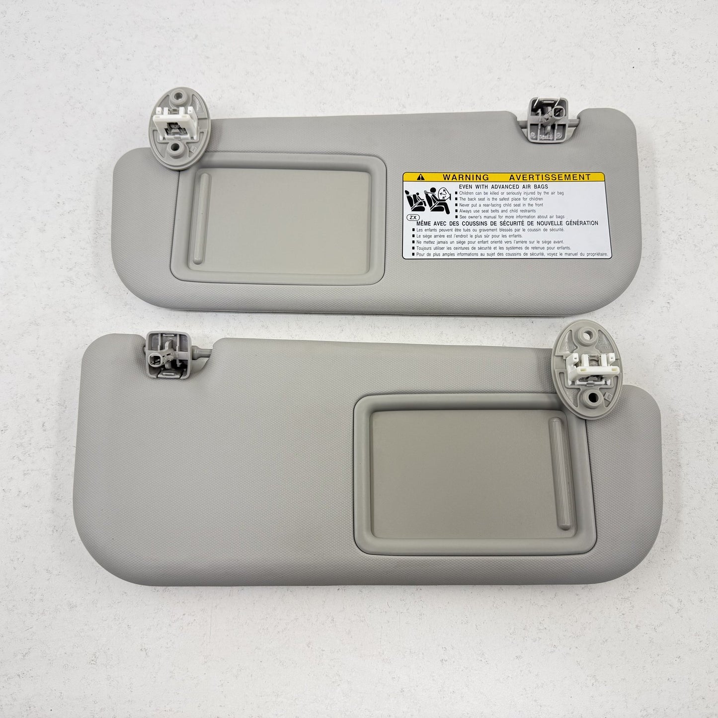 2019-2025 Toyota RAV4 Sunvisor Sun Visor Shade Pair Left & Right Gray OEM