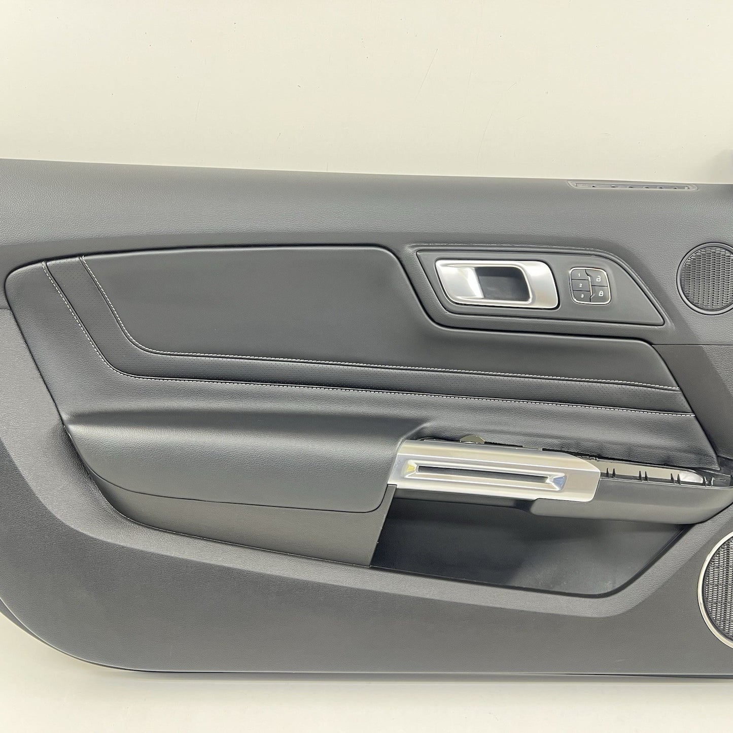 18-23 FORD MUSTANG GT DRIVER LEFT DOOR PANEL TRIM LEATHER JR3B-6323943 OEM