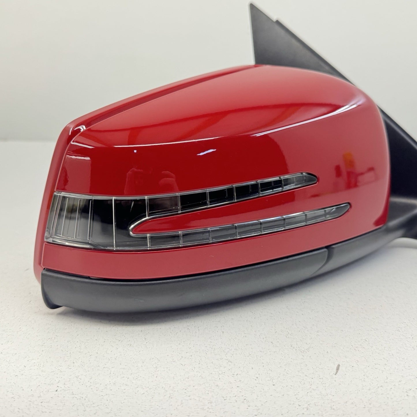 12-14 Mercedes W204 C250 Passenger Right Door Mirror Side View Mars Red OEM
