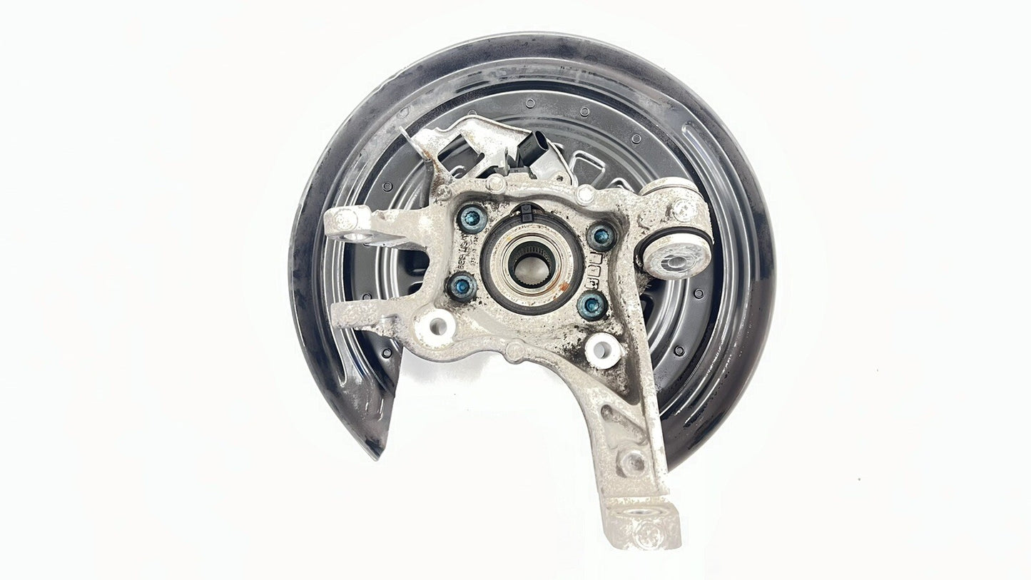 13-18 BENTLEY FLYING SPUR DRIVER LEFT REAR SPINDLE KNUCKLE HUB BEARING OEM