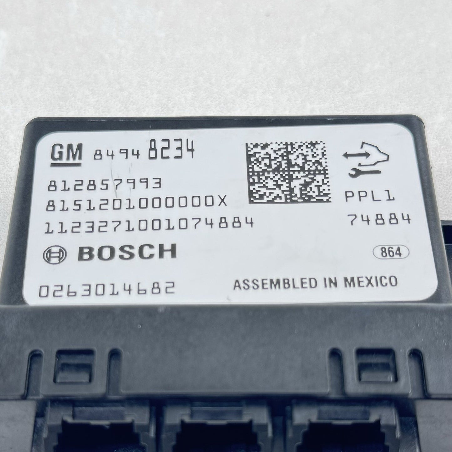 22-24 CADILLAC CT5 V BLACKWING DRIVER PARK ASSIST CONTROL MODULE 84948234 OEM