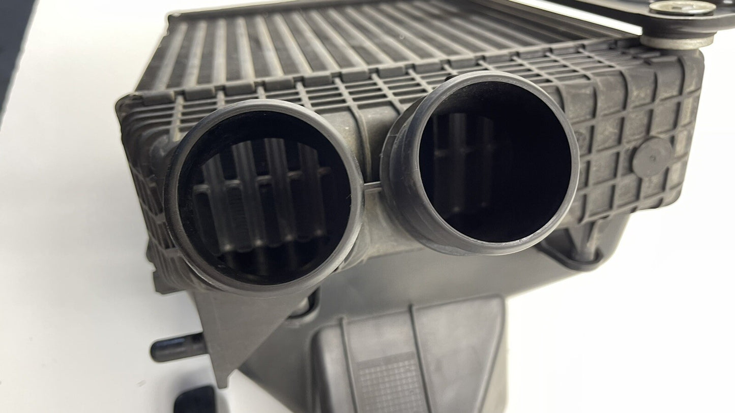14-17 MASERATI GHIBLI DRIVER LEFT TURBO INTERCOOLER W/ DUCT 670009834 OEM