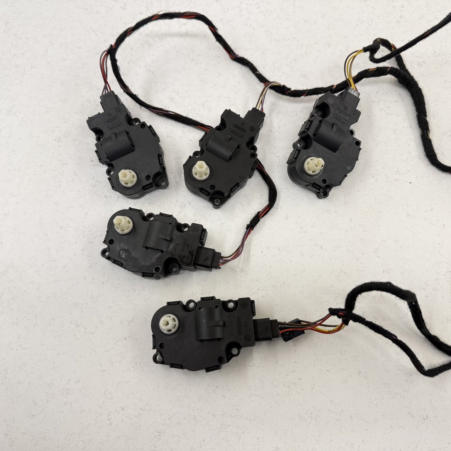 2008-2014 Mercedes C250 W204 HVAC AC Flap Air Door Actuator Servo Motor Set OEM