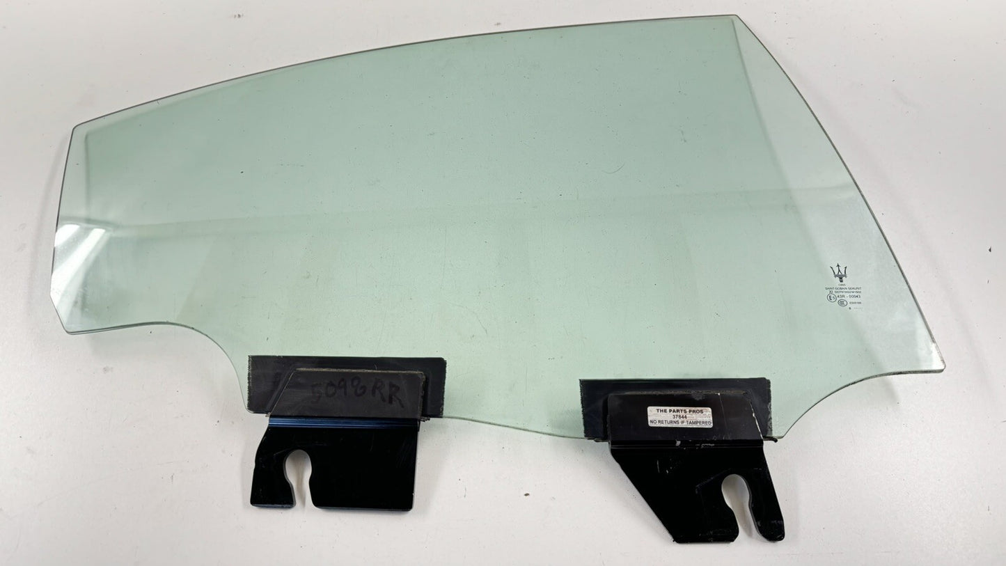 14-23 MASERATI GHIBLI PASSENGER RIGHT REAR DOOR GLASS WINDOW DUAL PANE OEM