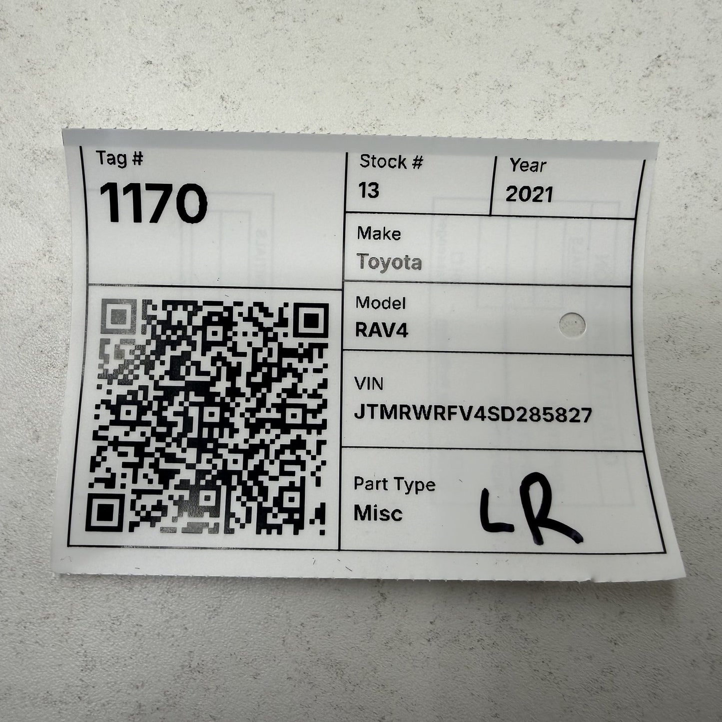 2019-2025 Toyota RAV4 Hybrid AWD Driver Left Rear CV Axle Shaft 42340-0R030 OEM