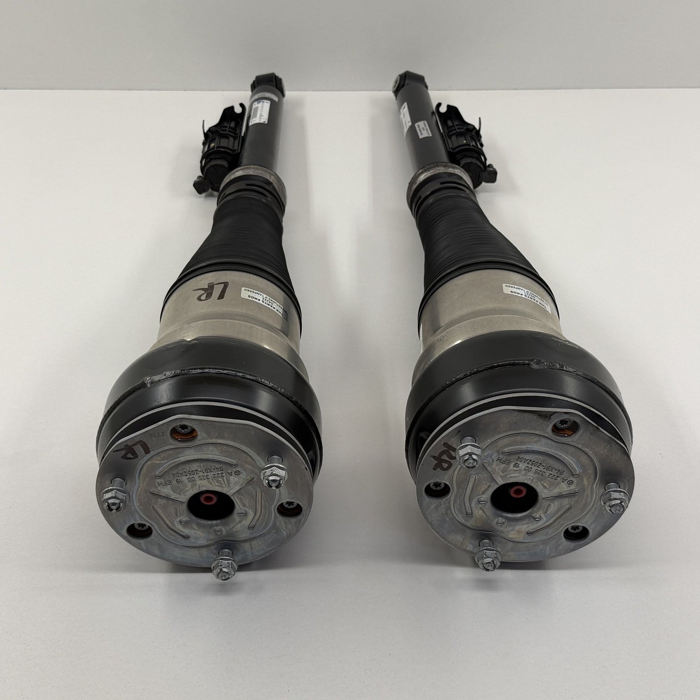 2014-2017 Mercedes-Benz S550 W222 Rear Air Suspension Shock Strut Pair OEM