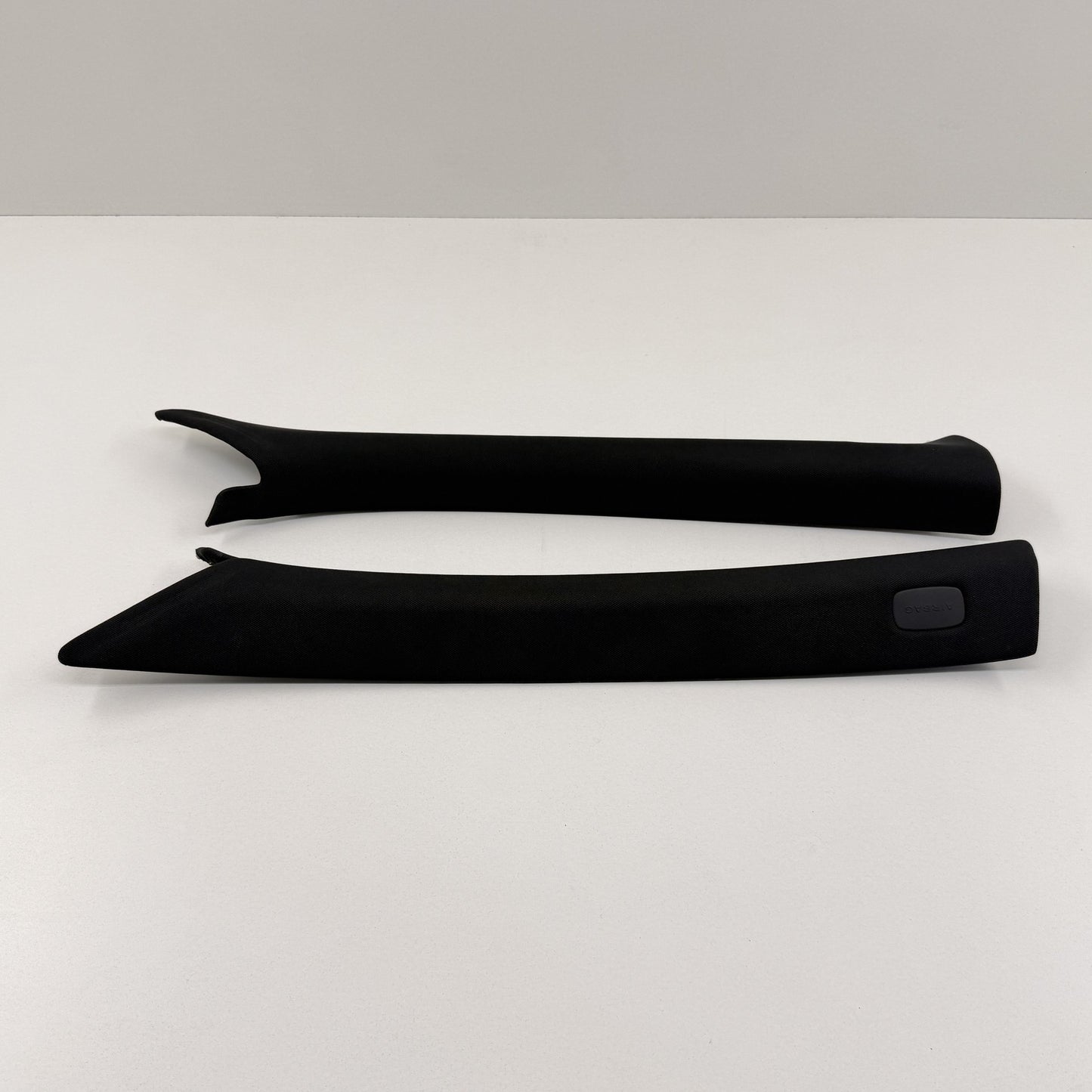2014-2020 Mercedes-Benz S550 W222 Front A Pillar Interior Trim Pair Black OEM