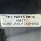 08-14 Mercedes W204 C250 Driver Left Upper B Pillar Trim Cover Black OEM