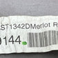07-09 ASTON MARTIN VANTAGE RIGHT SIDE SKIRT ROCKER PANEL COVER MERLOT RED OEM