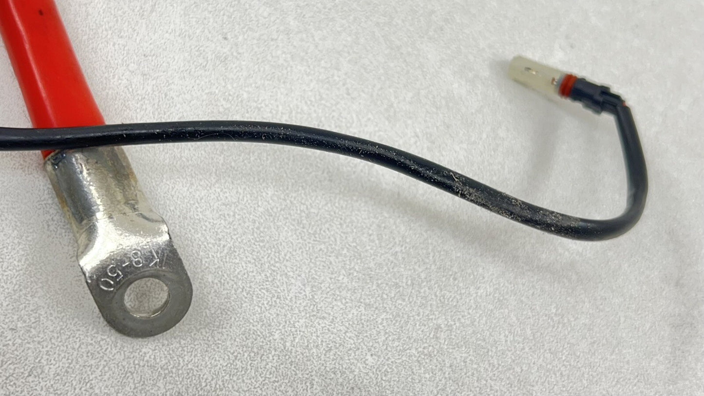 06-10 BMW M6 E63 E64 POSITIVE BATTERY CABLE WIRE HARNESS 09346-02 OEM