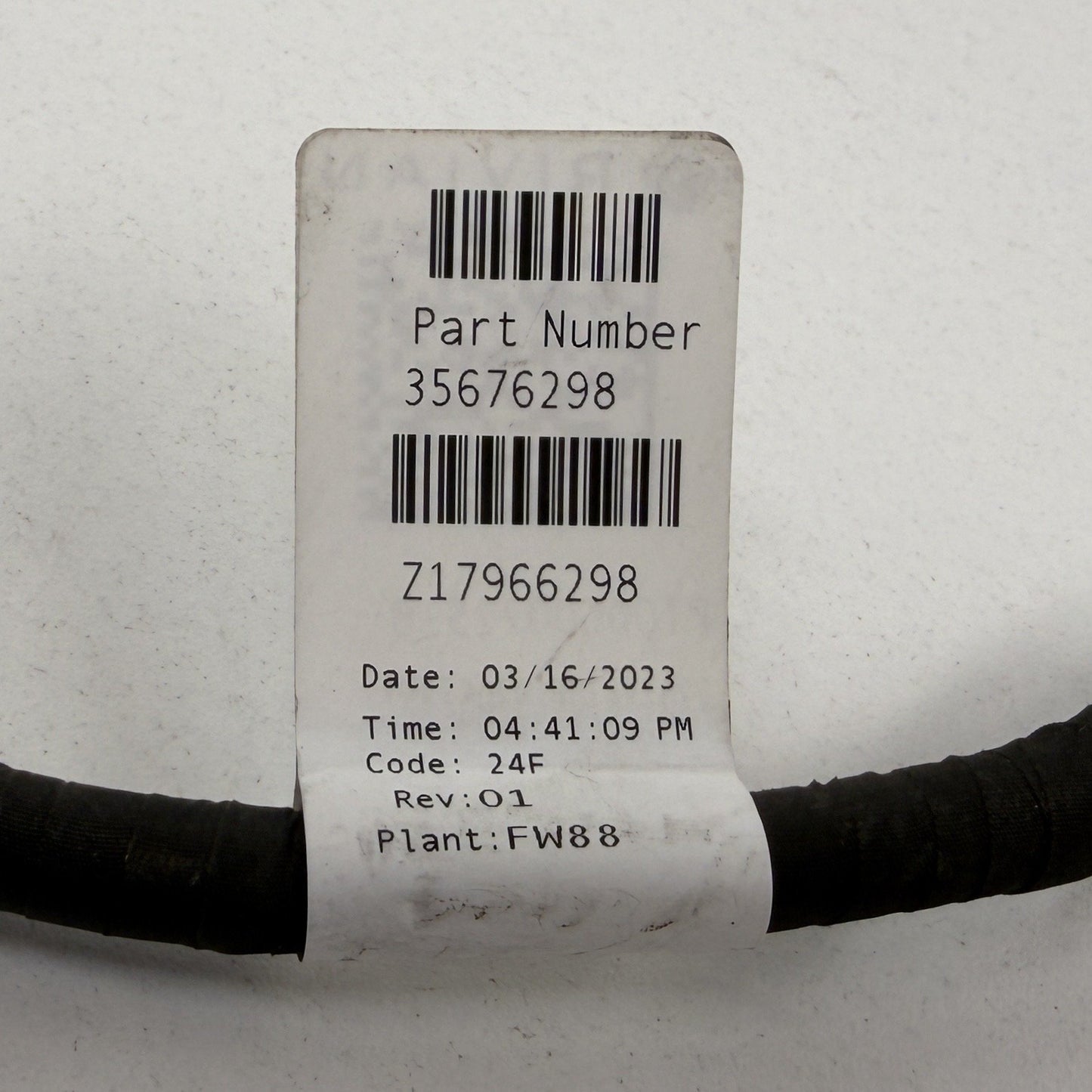 2022-2024 Rivian R1S R1T Negative Battery Terminal Ground Cable With Sensor OEM