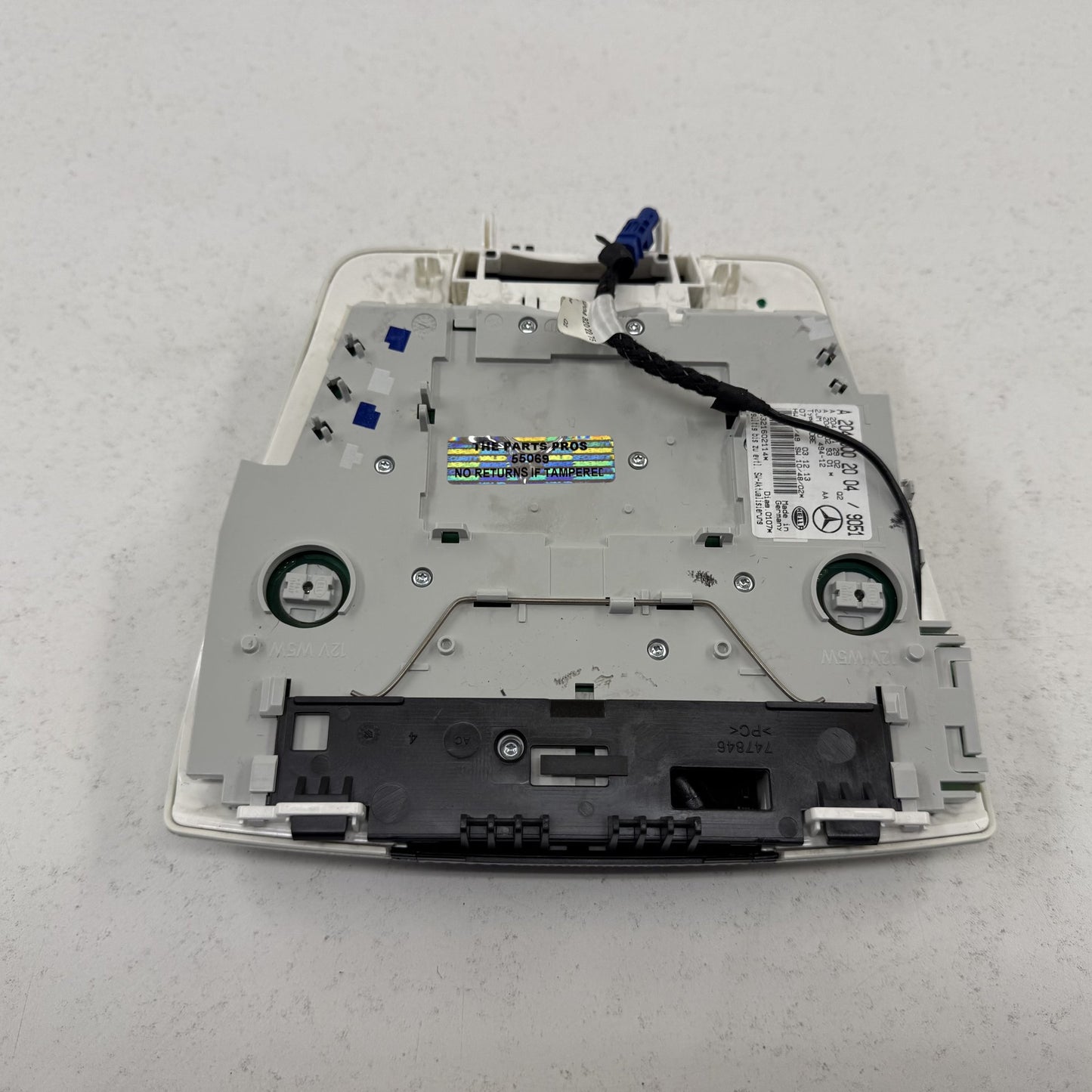 2008-2014 Mercedes-Benz C250 W204 Front Overhead Console Dome Light Panel OEM