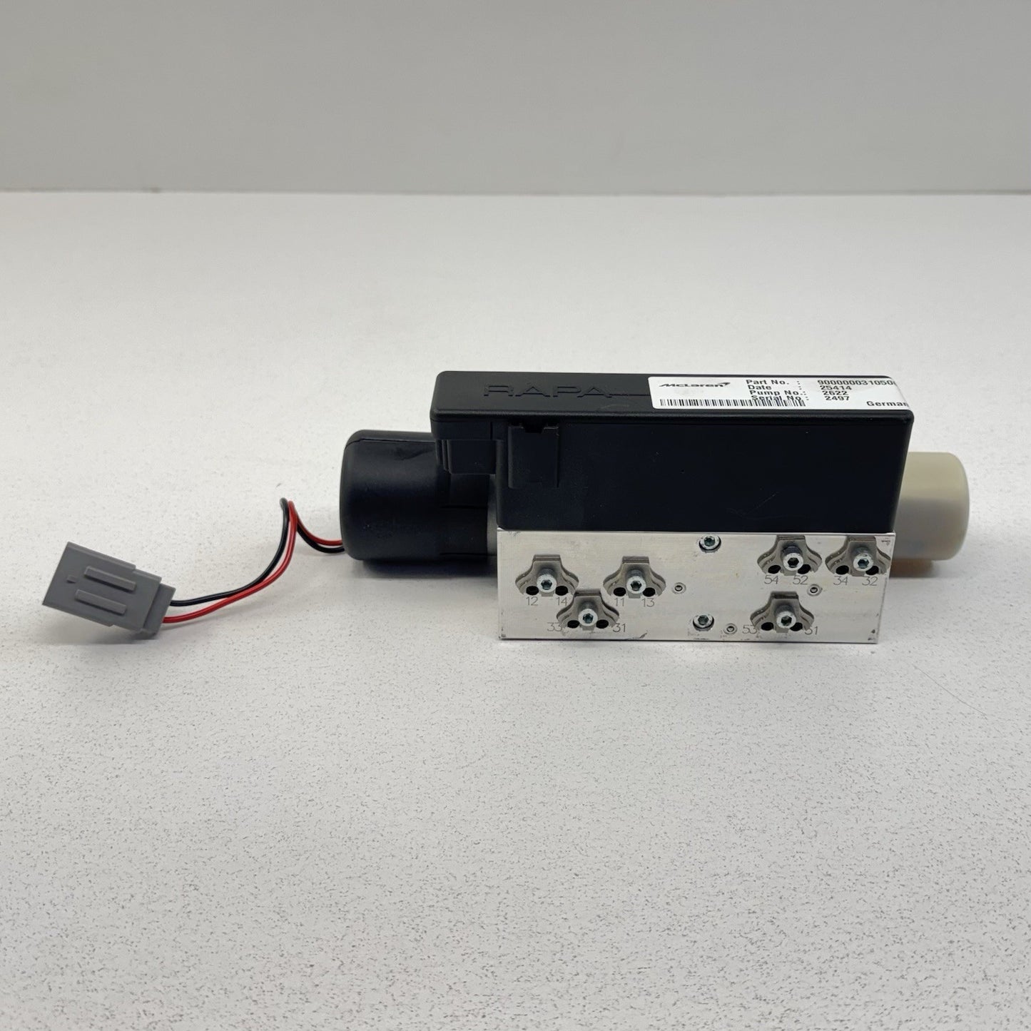 15-17 McLaren 650S Convertible Roof Top Lift Hydraulic Pump 9000000310506 OEM
