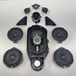 10-13 Mercedes W212 E350 Logic 7 Speaker Tweeter Subwoofer Audio Sound Set OEM