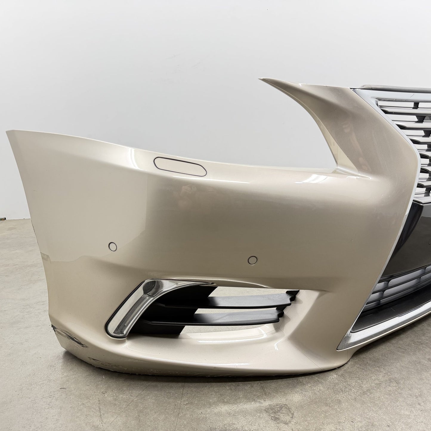 2013-2017 Lexus LS460 Front Bumper Cover Complete W/ Grills & Sensors OEM
