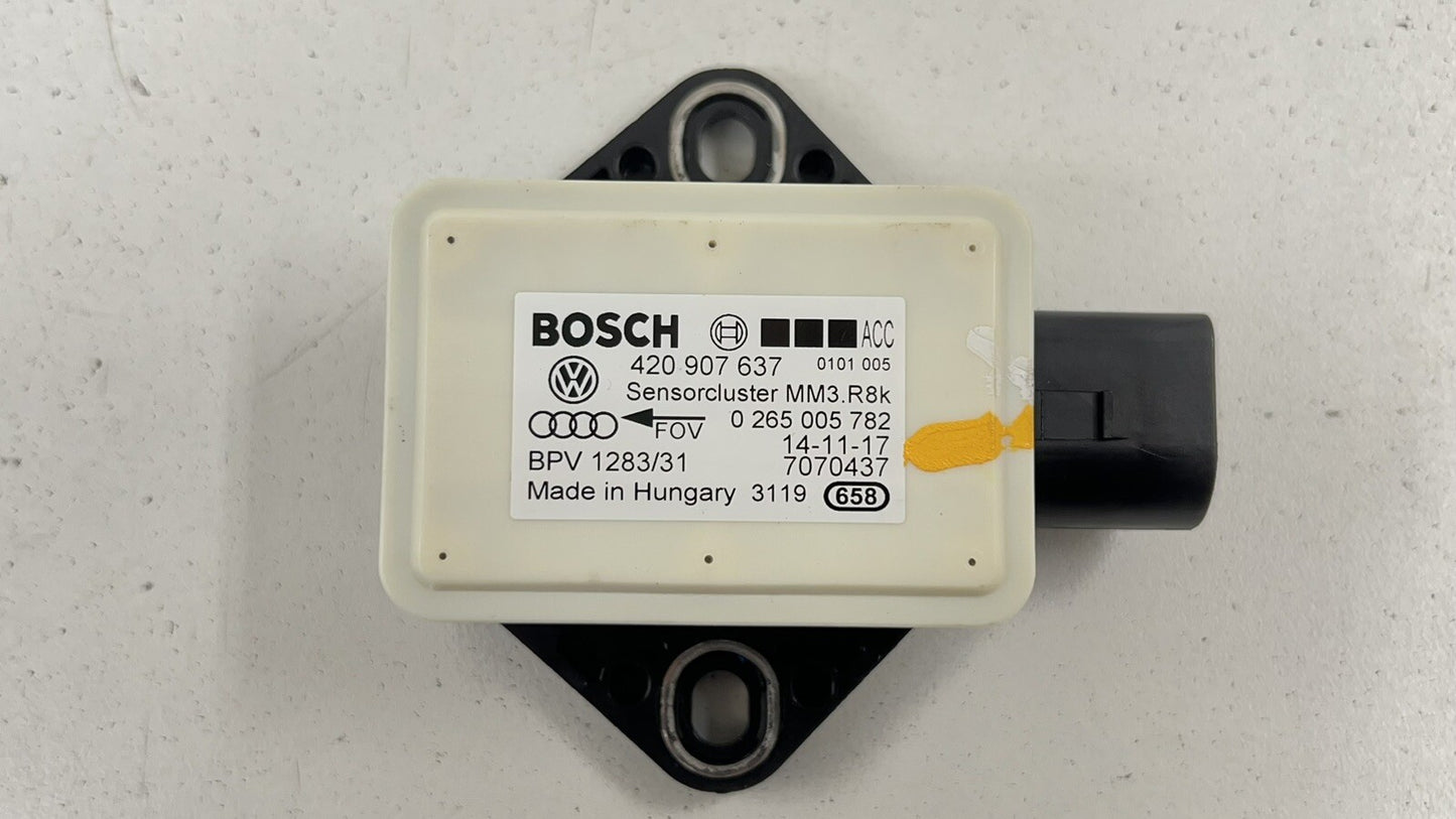 13-18 BENTLEY FLYING SPUR YAW RATE TURN SENSOR MODULE 420 907 637 OEM