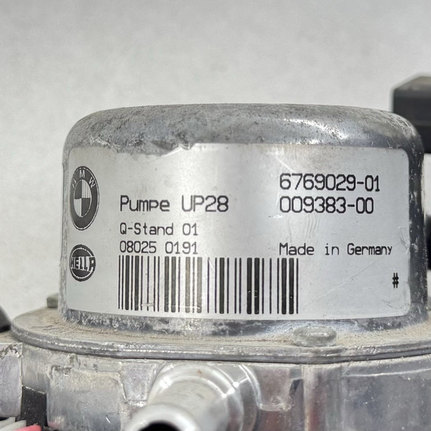 06-10 BMW M6 E63 E64 Brake Vacuum Pump Actuator Motor Assembly 6769029 OEM