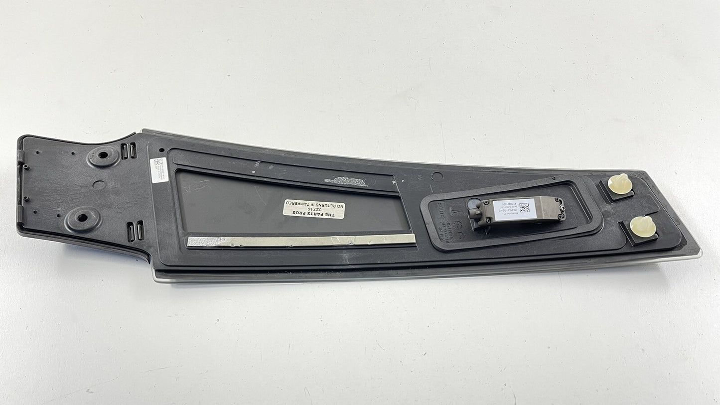 17-20 TESLA MODEL S PASSENGER RIGHT B PILLAR GLASS CAMERA TRIM 1092307-00-E OEM