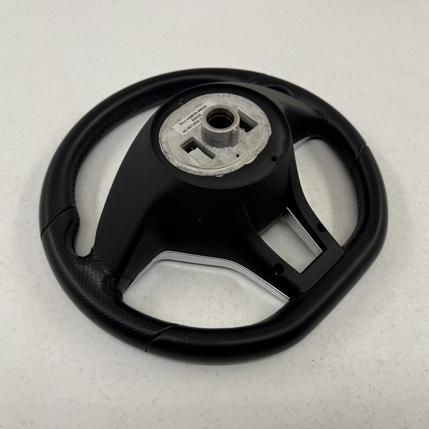 2012-2014 Mercedes-Benz C250 W204 Flat Bottom Sport Steering Wheel Black OEM