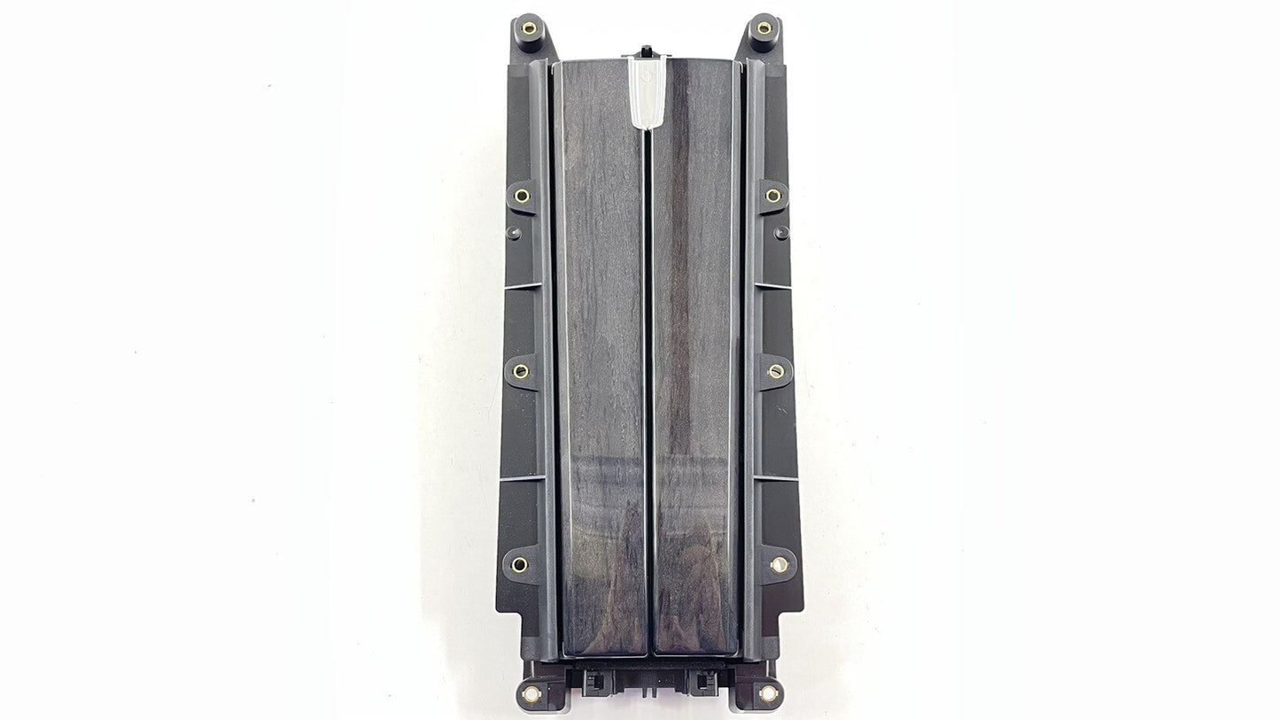 10-16 PORSCHE PANAMERA REAR CONSOLE CUP HOLDER STORAGE COMPARTMENT TRIM OEM