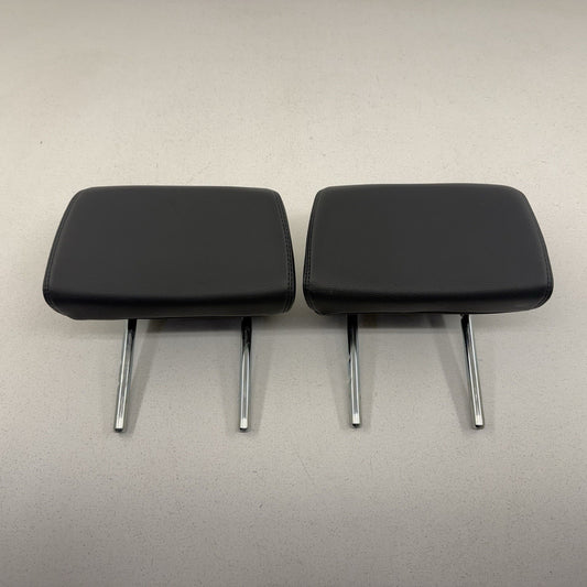 25-26 Toyota Camry Rear Seat Headrest Head Rest Pair Leather Black OEM
