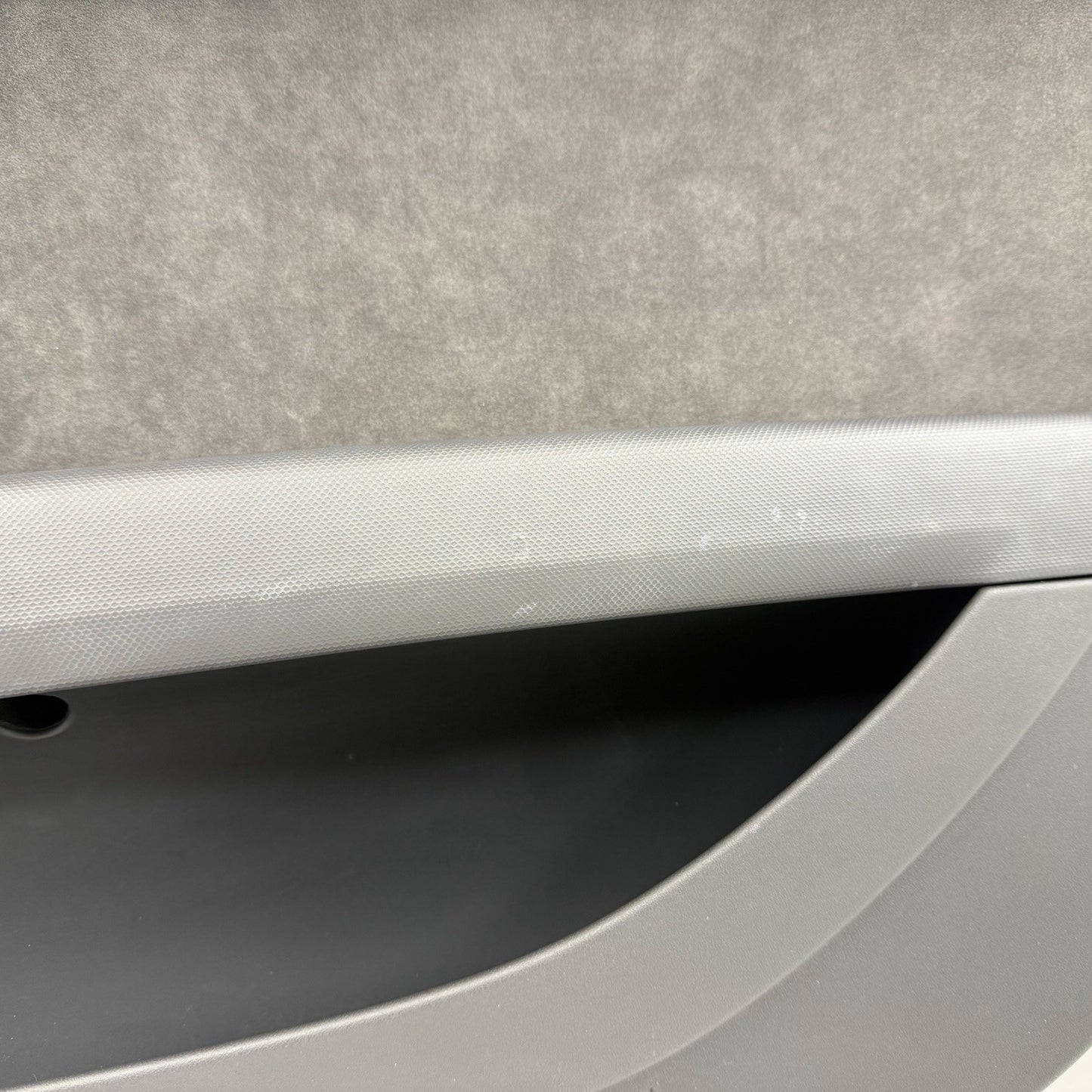 08-15 Audi TT Passenger Right Door Panel Interior Trim Black OEM