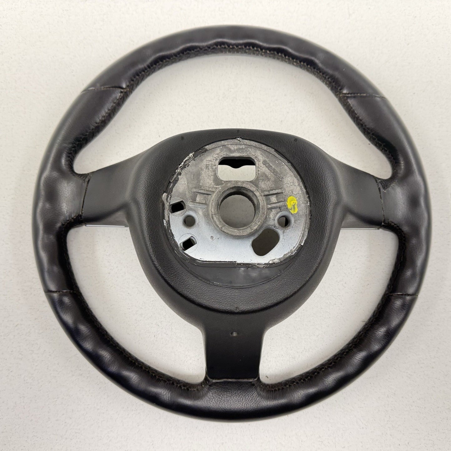 05-08 Porsche 911 997 Manual Sport Driver Steering Wheel 3 Spoke Black OEM