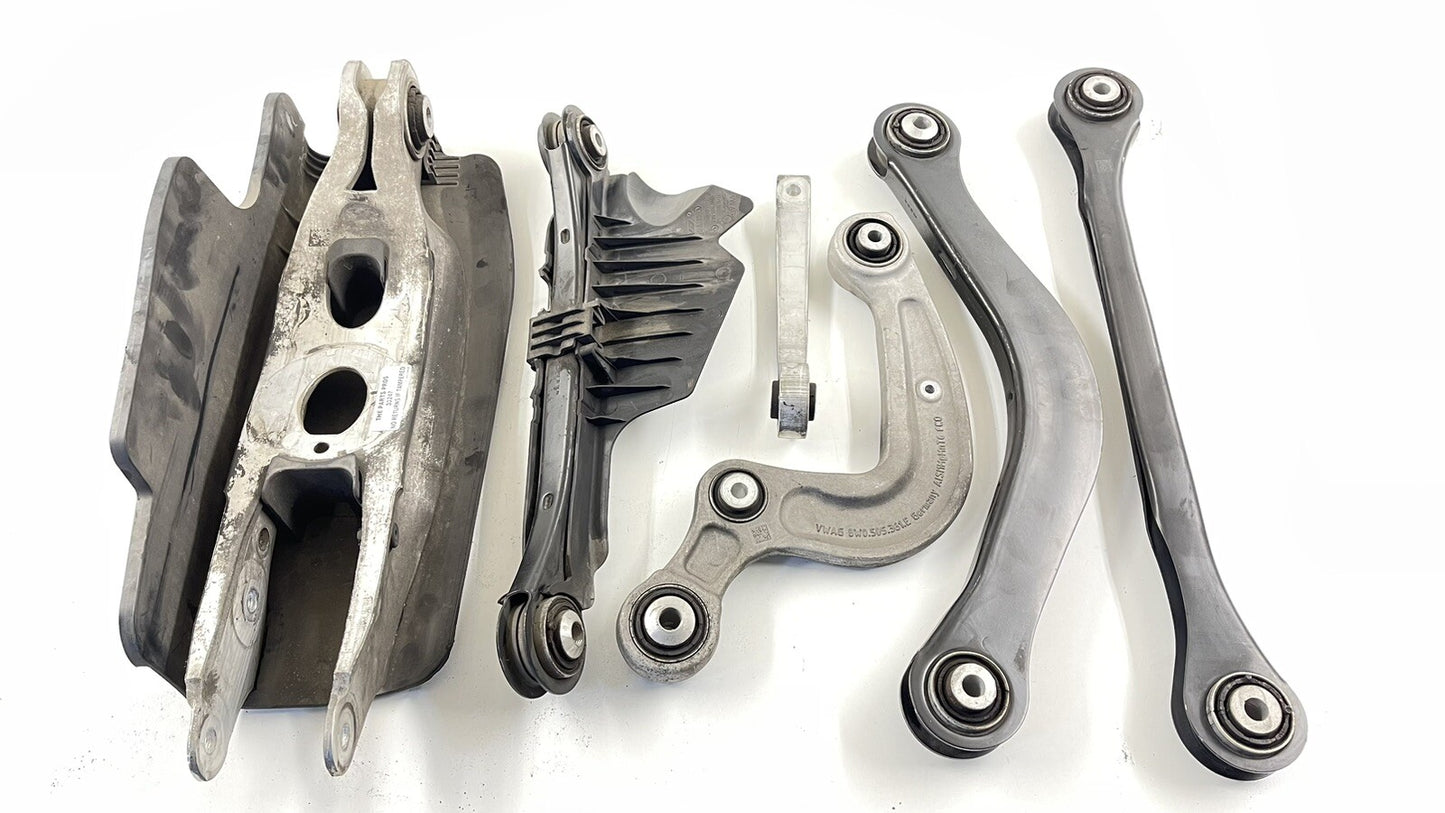 17-20 AUDI A4 S4 DRIVER LEFT REAR CONTROL ARM SUSPENSION SET OEM