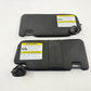 2015-2021 Subaru WRX STI Sunvisor Sun Visor Shade Pair Left &amp; Right Black OEM