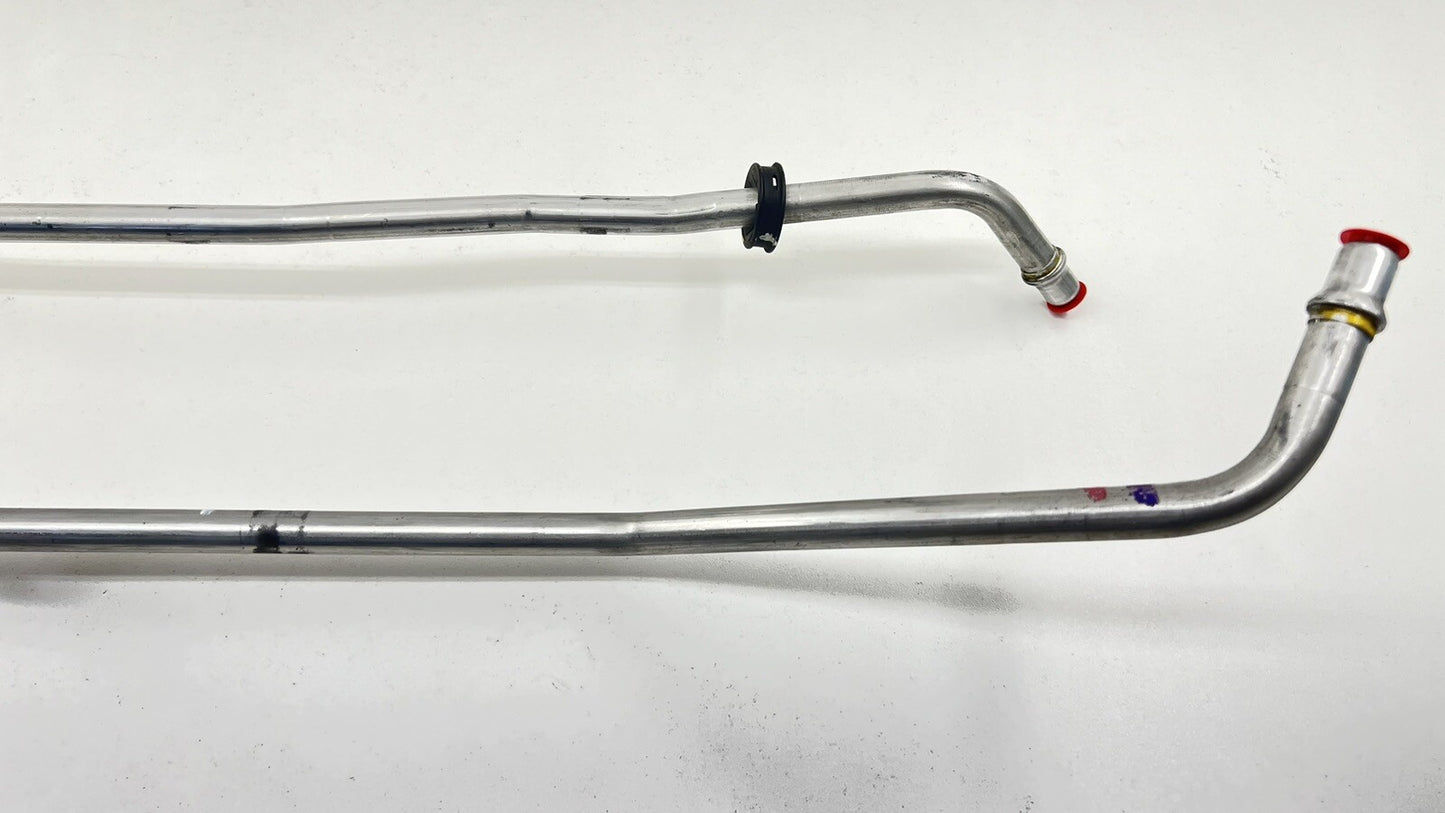 22-24 CADILLAC CT5 V BLACKWING REAR DIFF DIFFERENTIAL OIL COOLER LINE PAIR OEM