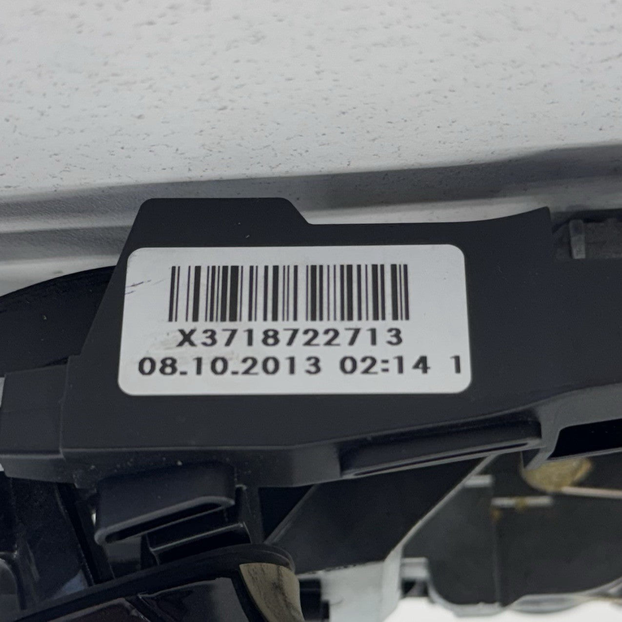 12-16 BMW M5 F10 Driver Left Rear Exterior Door Handle Black OEM