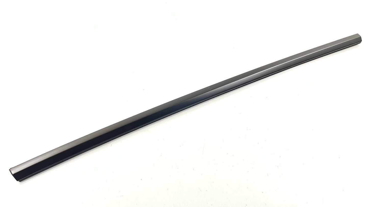 21-22 TESLA MODEL 3 DRIVER LEFT REAR DOOR MOULDING STRIP BEZEL TRIM BLACK OEM