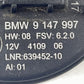 06-10 BMW M6 E63 E64 ANTI THEFT ALARM HORN SIGNAL SIREN SOUND 9147997 OEM