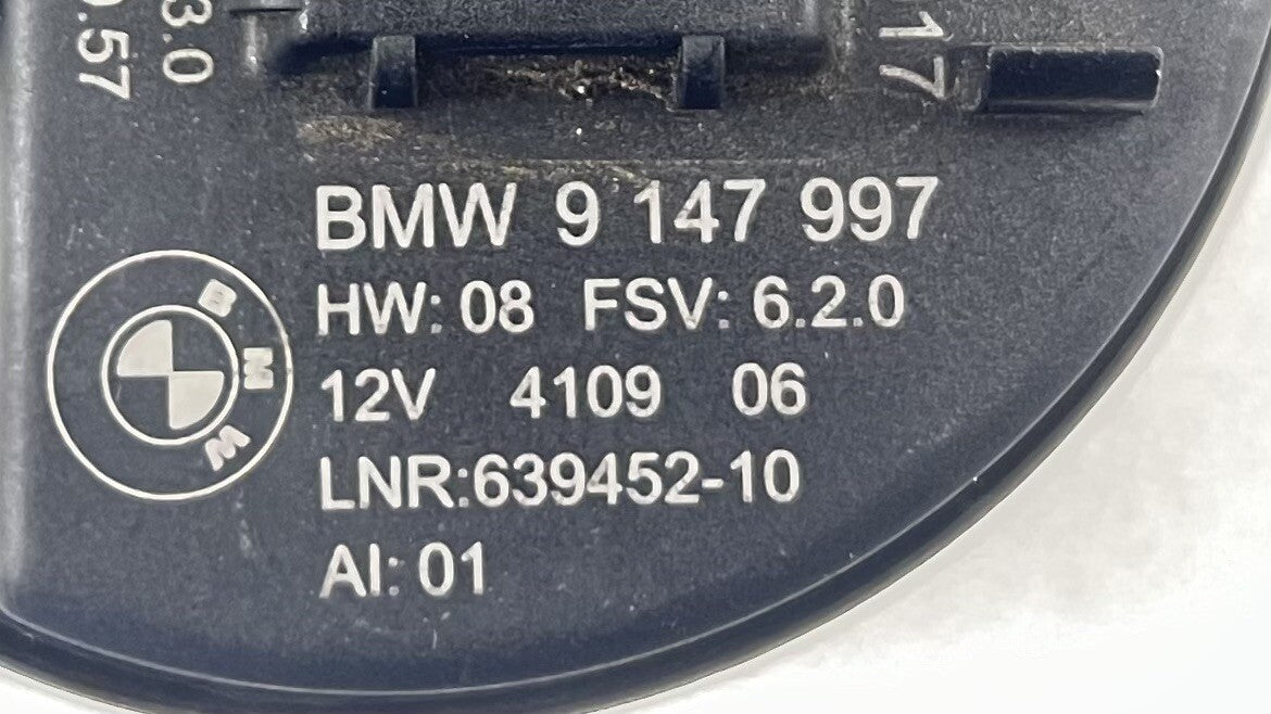 06-10 BMW M6 E63 E64 ANTI THEFT ALARM HORN SIGNAL SIREN SOUND 9147997 OEM