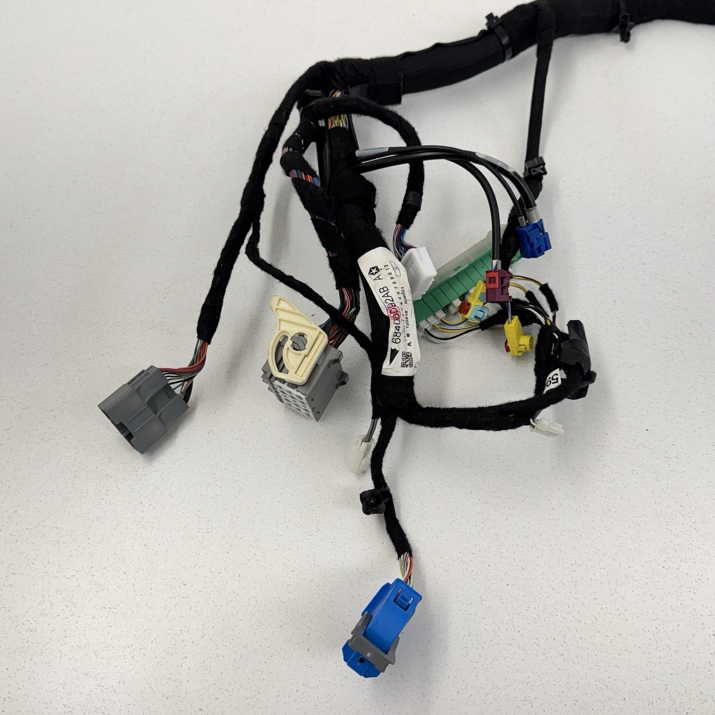 19-20 Dodge Charger Dashboard Dash Instrument Panel Wire Harness 68406092AB OEM
