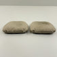 2014-2020 Mercedes-Benz S550 W222 Rear Seat Headrest Pillow Pair Beige OEM