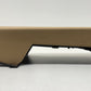 10-16 PORSCHE PANAMERA REAR CENTER CONSOLE TRIM COVER PANEL LUXOR BEIGE OEM