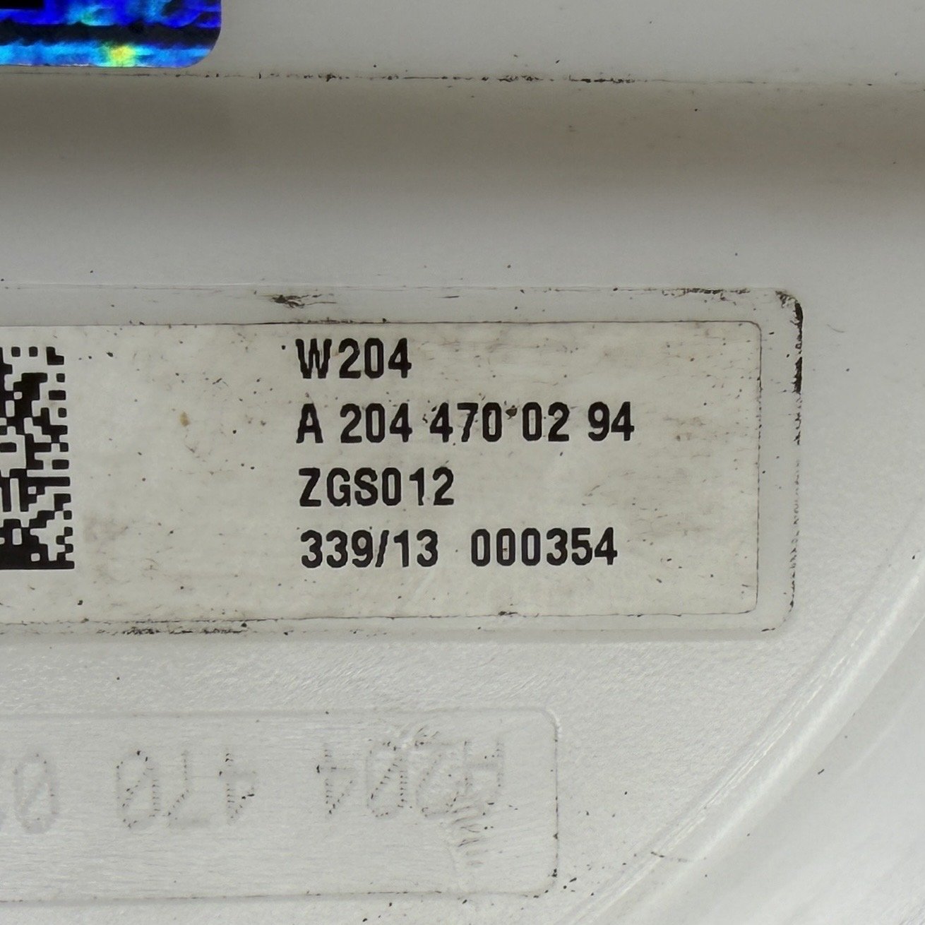 2012-2014 Mercedes-Benz C250 W204 M271 Gas Tank Fuel Pump Sending Unit Pair OEM
