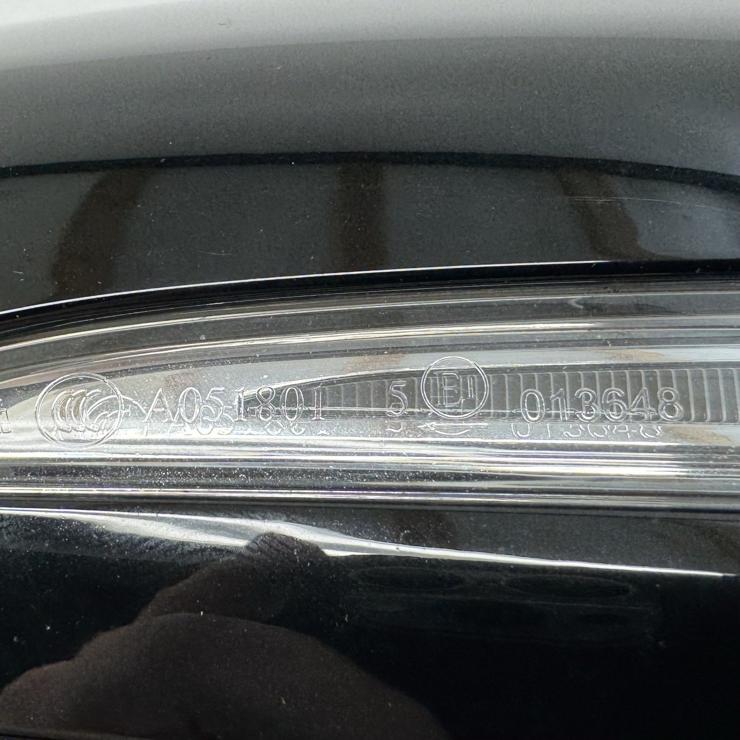 14-17 Mercedes S550 W222 Left Door Mirror Side View W/ Blind Spot & Camera OEM
