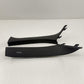 18-24 BMW G01 X3 A B Pillar Upper Interior Trim Set Left & Right Black OEM