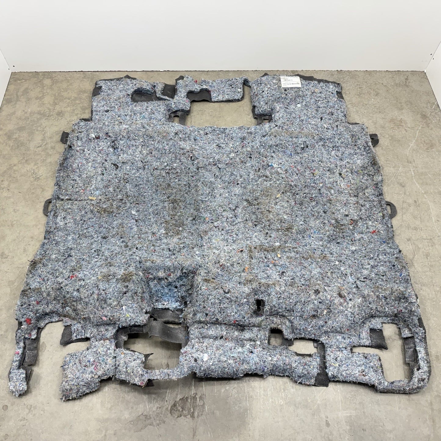20-25 Silverado 2500 3500 Crew Cab Interior Floor Body Carpet Pair Jet Black OEM