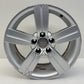 08-10 Audi TT 17" 17x8 Wheel Rim 5 Spoke Silver 8J0601025C Factory OEM