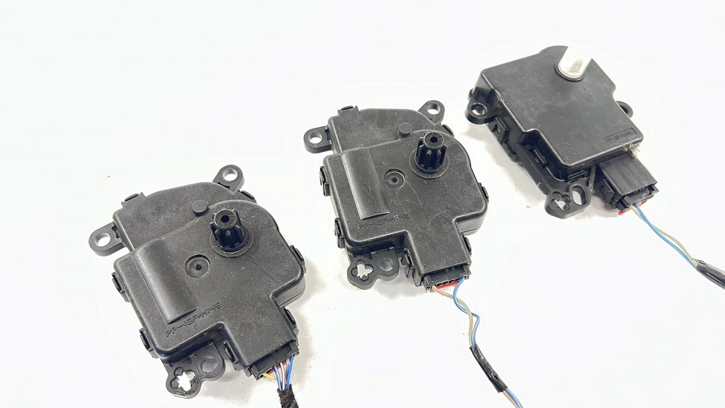 11-14 FORD MUSTANG GT HVAC BOX HEATER AC FLAP MOTOR AIR MIX ACTUATOR SET OEM